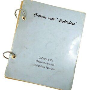 1970s Glenstone Baptist Church Cookbook – Springfield MO Recipes – Ring Bound